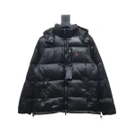 EM Sneakers Ralph Lauren Pony-embroidered Hooded Puffer Jacket Black