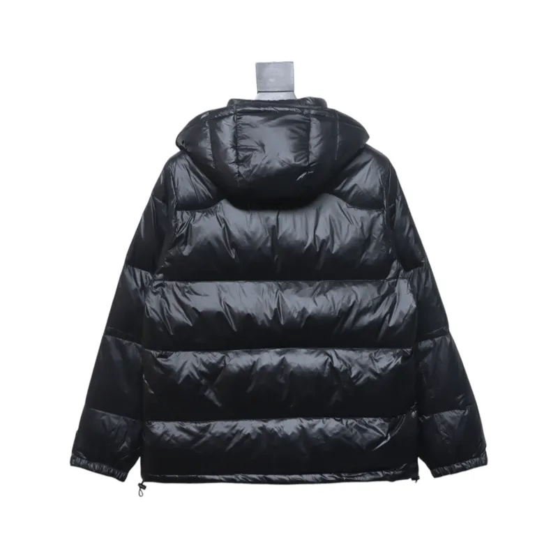 EM Sneakers Ralph Lauren Pony-embroidered Hooded Puffer Jacket Black