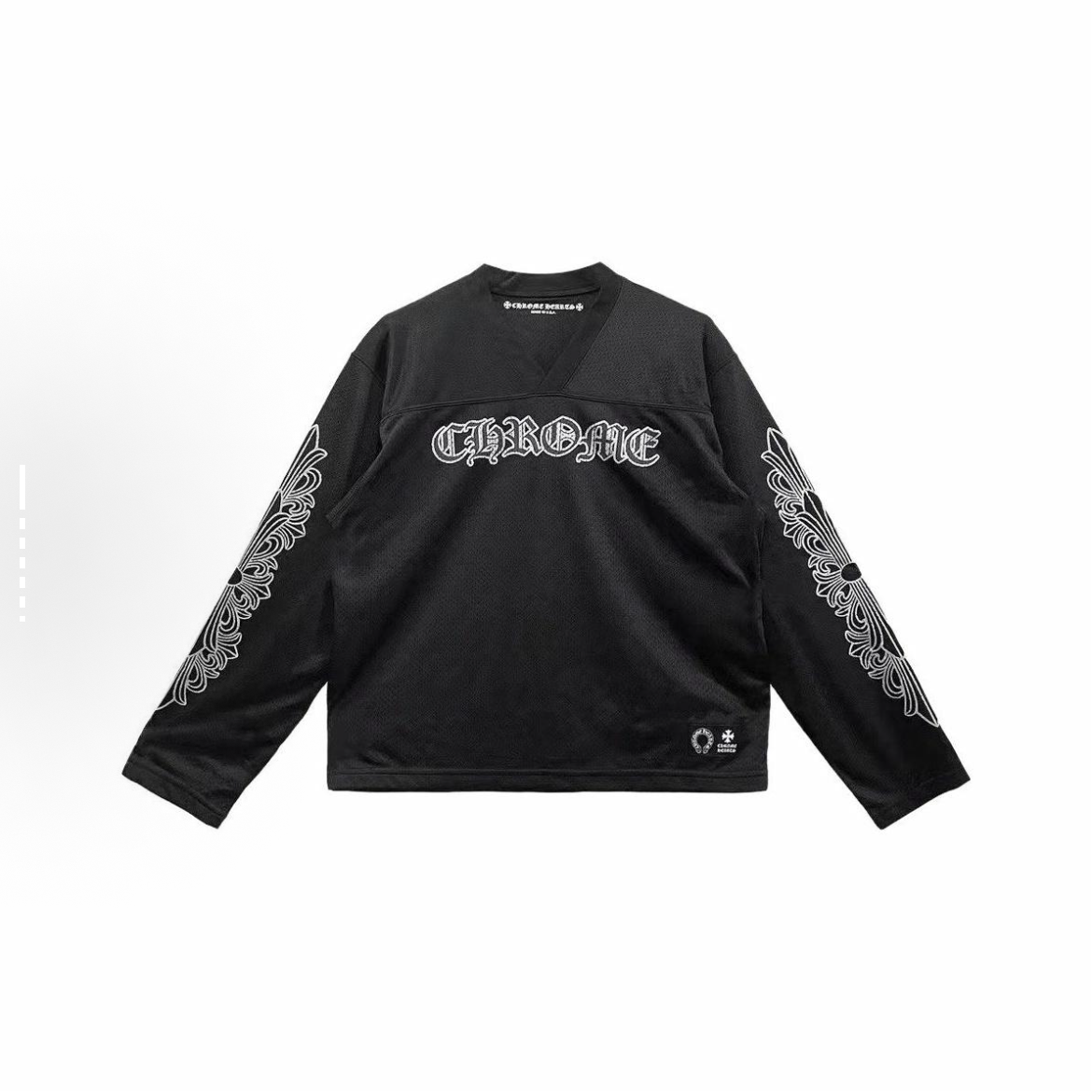 EM Sneakers Chrome Hearts Stadium Mesh L/S Jersey Black