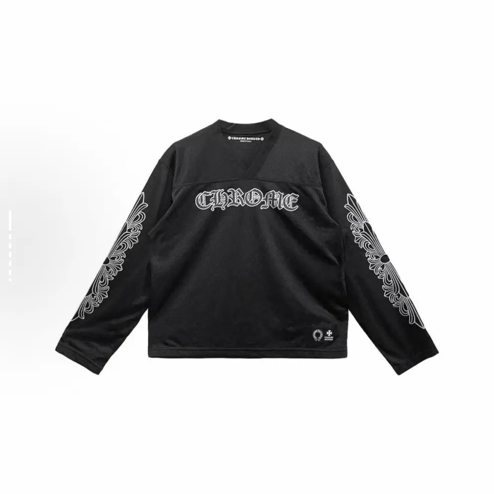 EM Sneakers Chrome Hearts Stadium Mesh L/S Jersey Black