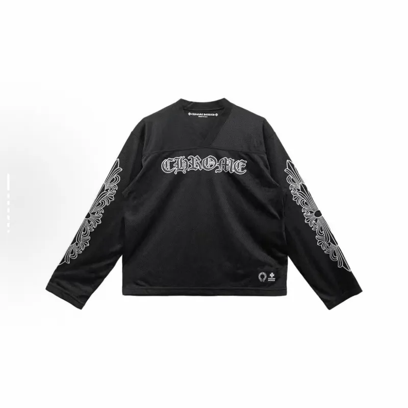EM Sneakers Chrome Hearts Stadium Mesh L/S Jersey Black
