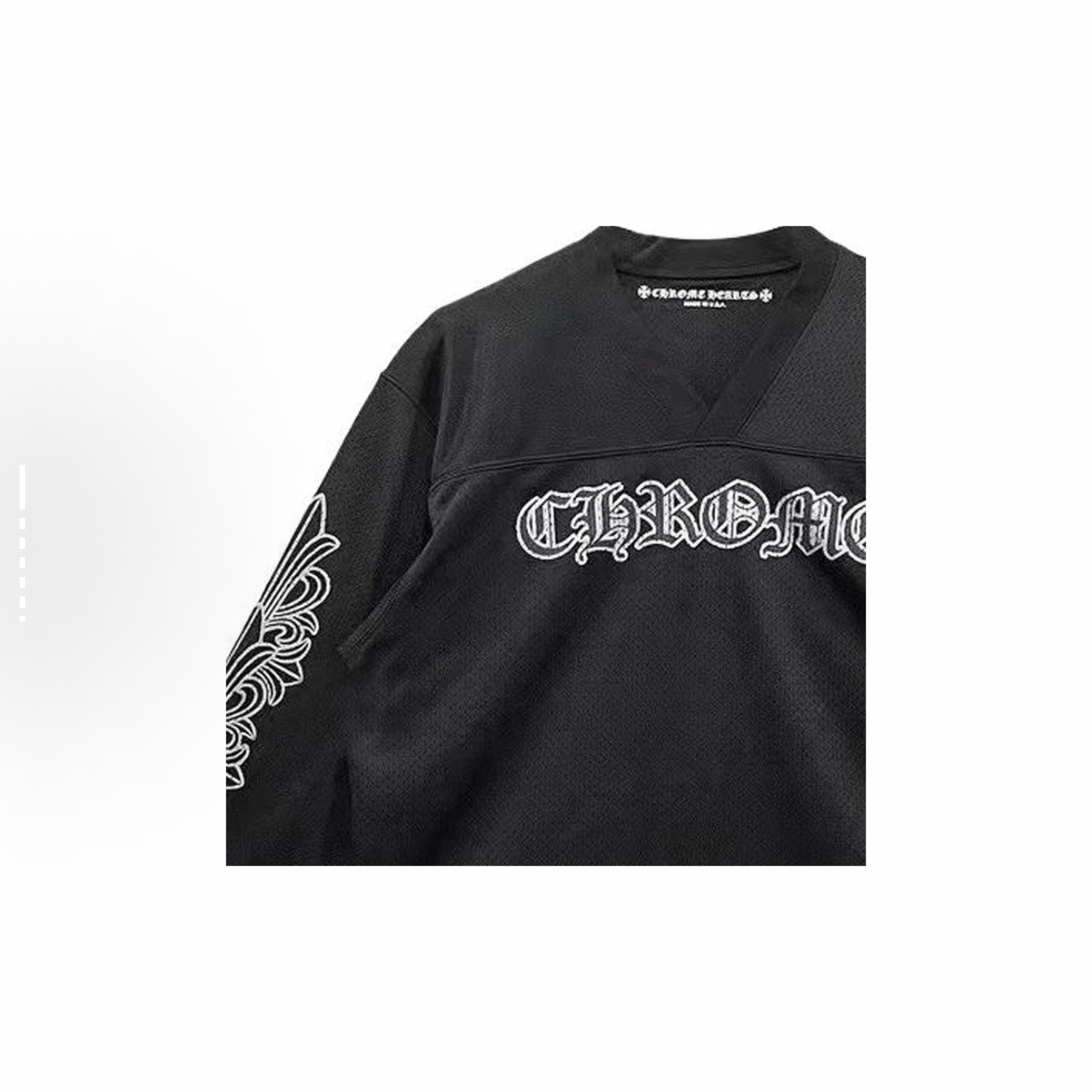 EM Sneakers Chrome Hearts Stadium Mesh L/S Jersey Black