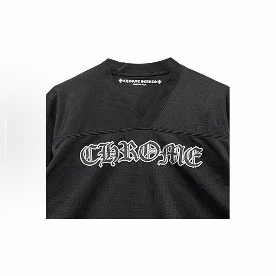 EM Sneakers Chrome Hearts Stadium Mesh L/S Jersey Black