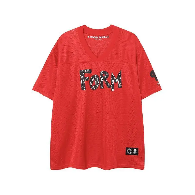 EM Sneakers Chrome Hearts T-Shirt Sports Mesh Warm Up Jersey Blue / Green / Black / Red
