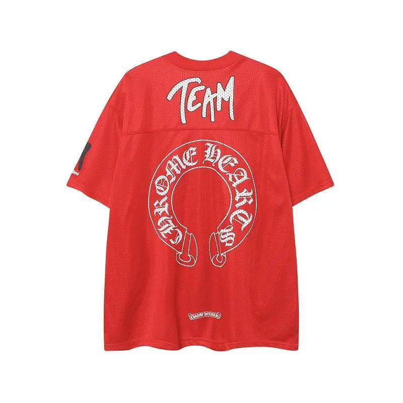 EM Sneakers Chrome Hearts T-Shirt Sports Mesh Warm Up Jersey Blue / Green / Black / Red