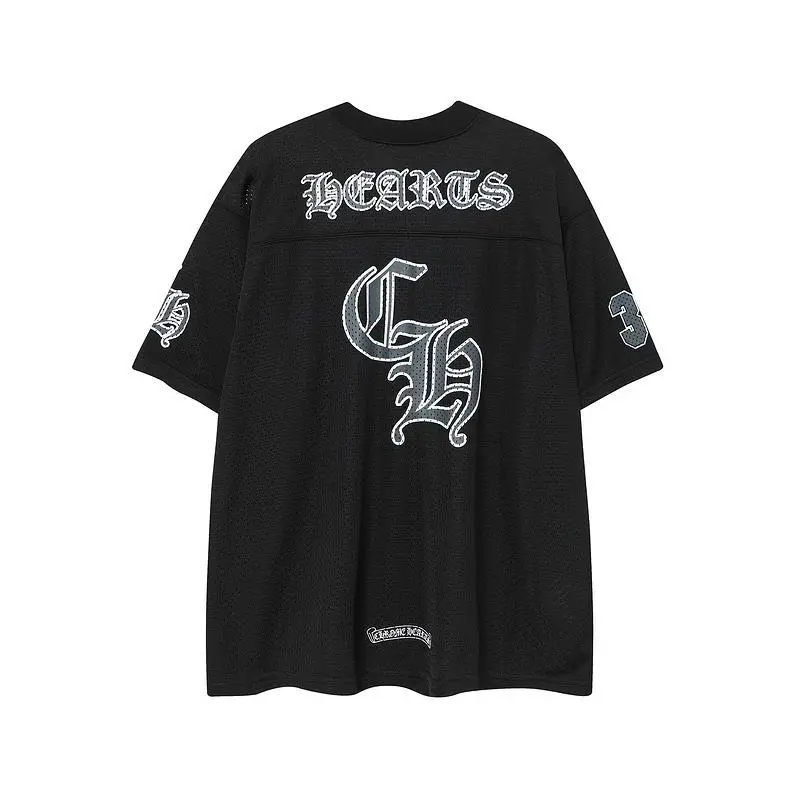 EM Sneakers Chrome Hearts T-Shirt Sports Mesh Warm Up Jersey Blue / Green / Black / Red