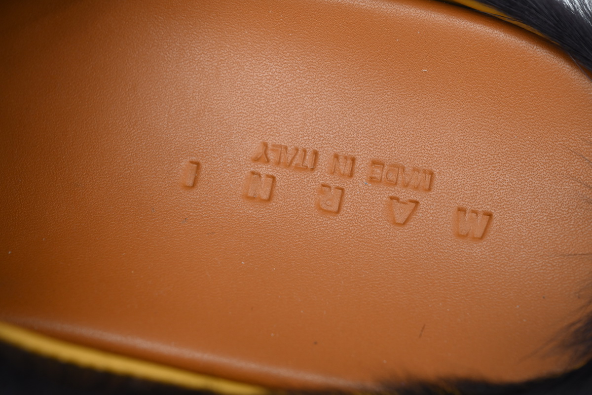 EM Sneakers Marni Fussbett Black