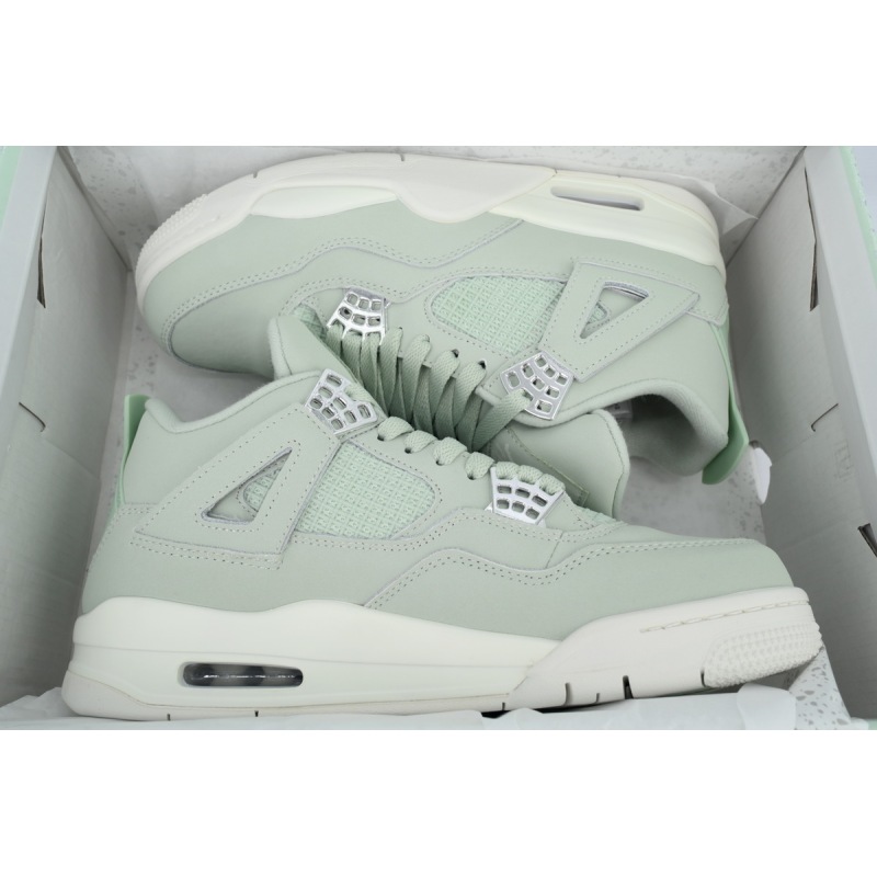EM Sneakers Air Jordan 4 Seafoam Sail (Women's)