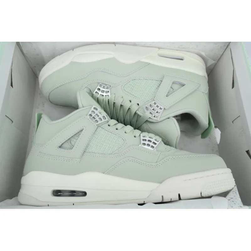 EM Sneakers Air Jordan 4 Seafoam Sail (Women's)