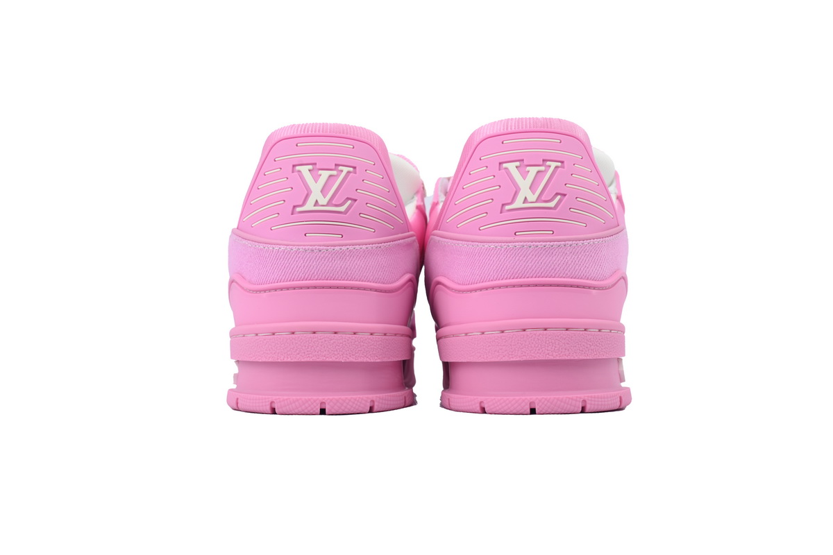 EM Sneakers Louis Vuitton Trainer Pink Cowboy