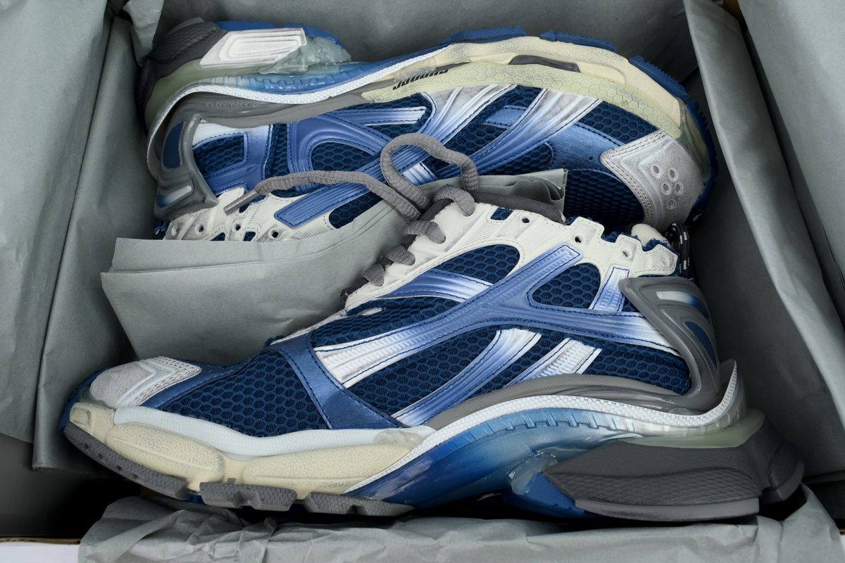 EM Sneakers Balenciaga Runner Gradient - Beige Navy