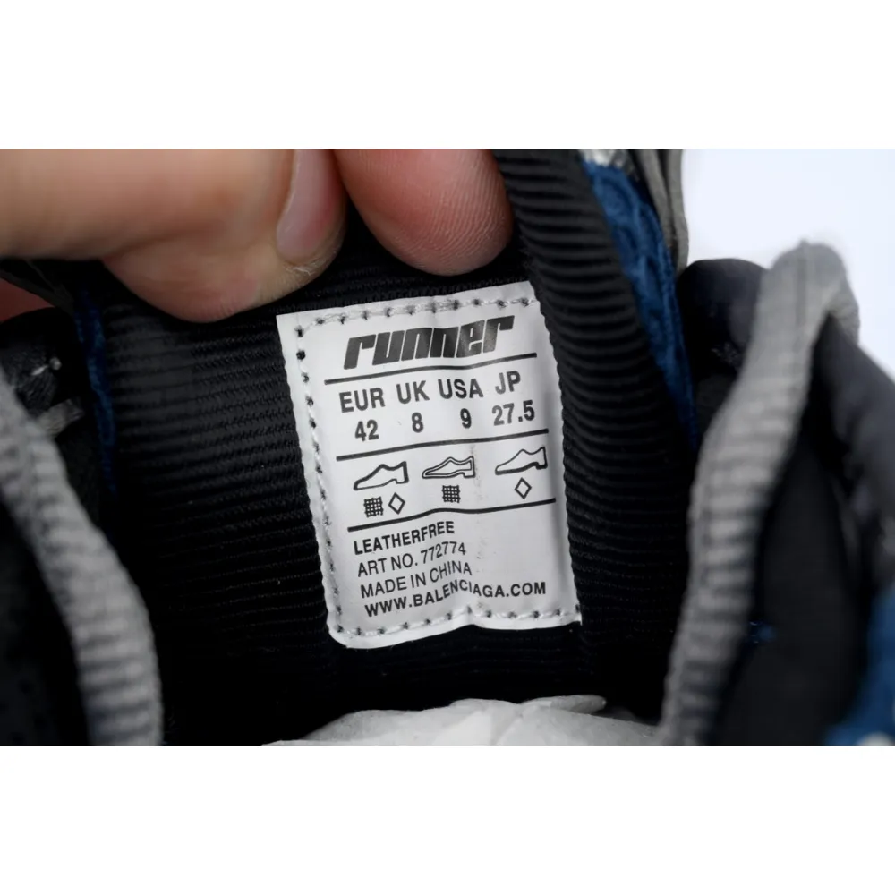 EM Sneakers Balenciaga Runner Gradient - Beige Navy