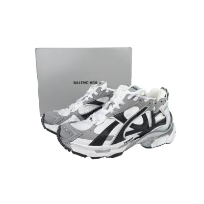 EM Sneakers Balenciaga Runner Sneaker Grey White Black 02