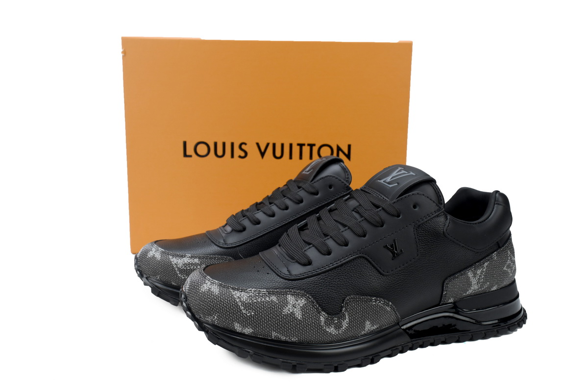 EM Sneakers Louis Vuitton Run Away Black Grey