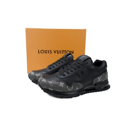 EM Sneakers Louis Vuitton Run Away Black Grey 02
