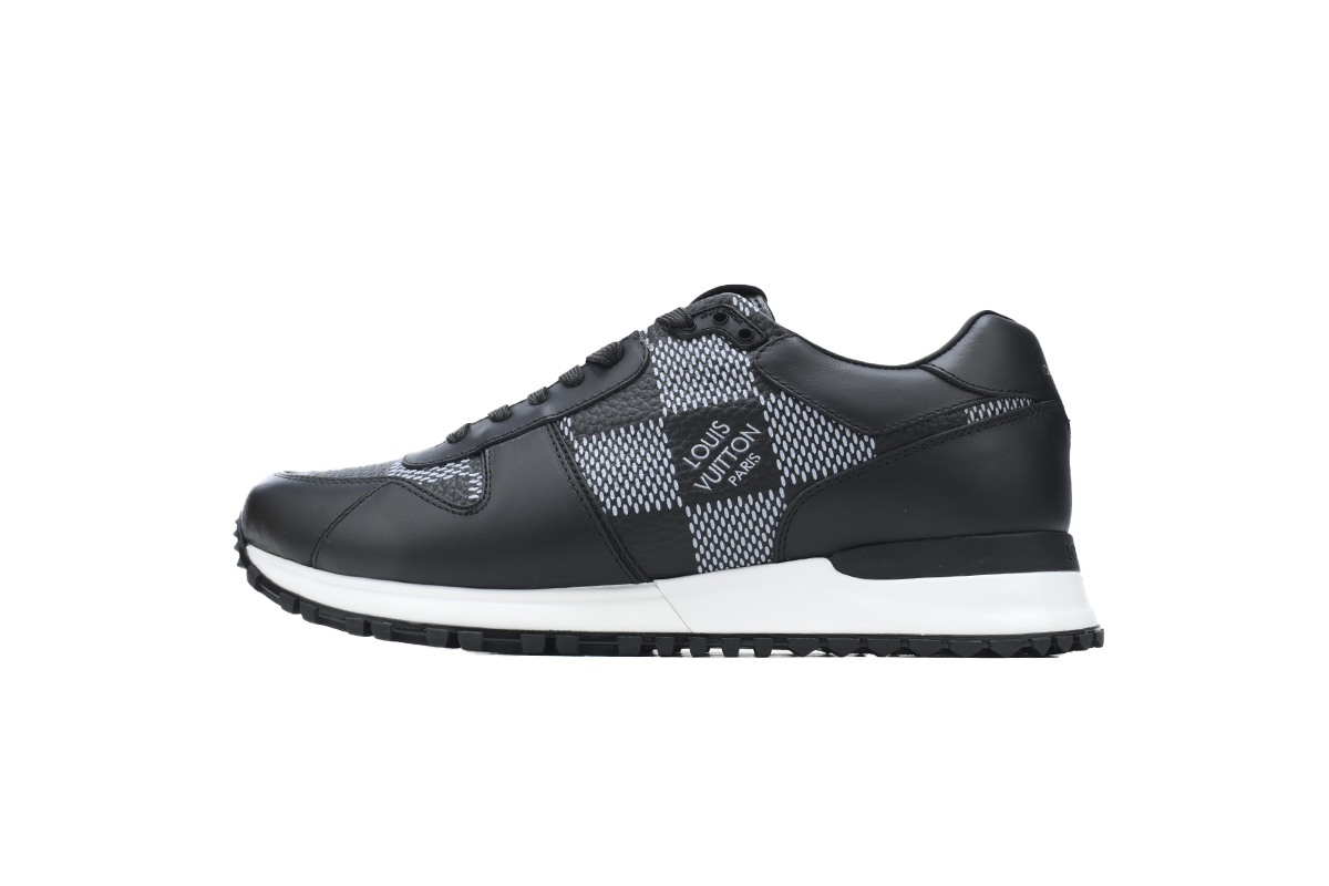 EM Sneakers Louis Vuitton Run Away Black White