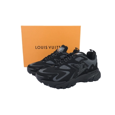 EM Sneakers Louis Vuitton Run Tatic Black 02