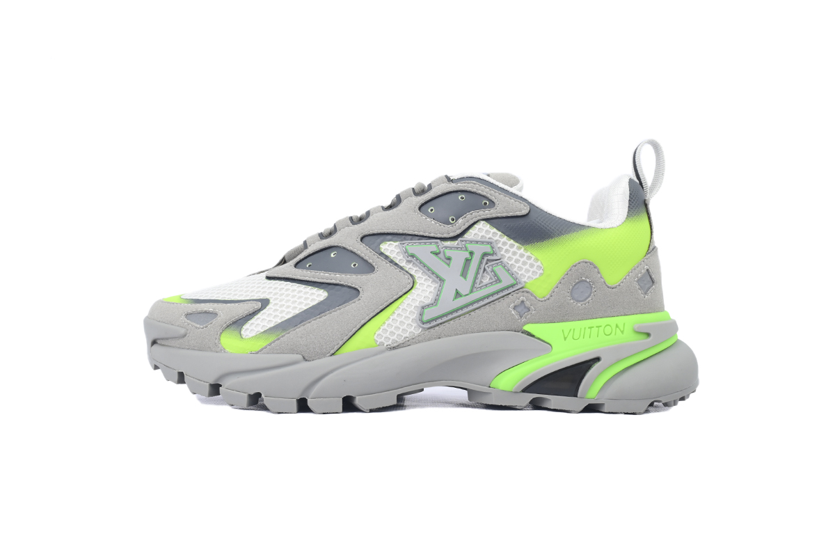 EM Sneakers Louis Vuitton Run Tatic Grayish Green