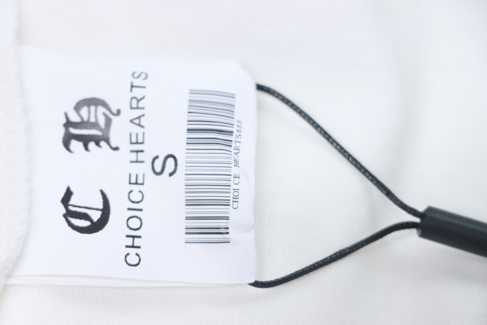 EM Sneakers Chrome Hearts 2024ss Metal Cross Gypsophila Diamond T-shirt White