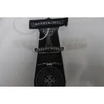 EM Sneakers Chrome Hearts 25ss cut-out Patchwork with Silver Cross Embroidery T-shirt White
