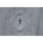 EM Sneakers Chrome Hearts Heavy Industry Washed Distressed T-shirt Gray