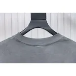 EM Sneakers Chrome Hearts Heavy Industry Washed Distressed T-shirt Gray