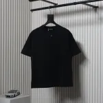 EM Sneakers Chrome Hearts 25ss cut-out Patchwork with Silver Cross Embroidery T-shirt Black