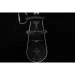 EM Sneakers Chrome Hearts 25ss cut-out Patchwork with Silver Cross Embroidery T-shirt Black