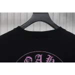 EM Sneakers Chrome Hearts 25ss Glitter Logo Print T-shirt Black