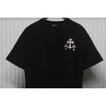 EM Sneakers Chrome Hearts 25ss Glitter Logo Print T-shirt Black