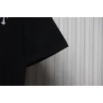 EM Sneakers Chrome Hearts 25ss Glitter Logo Print T-shirt Black