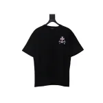EM Sneakers Chrome Hearts 25ss Glitter Logo Print T-shirt Black