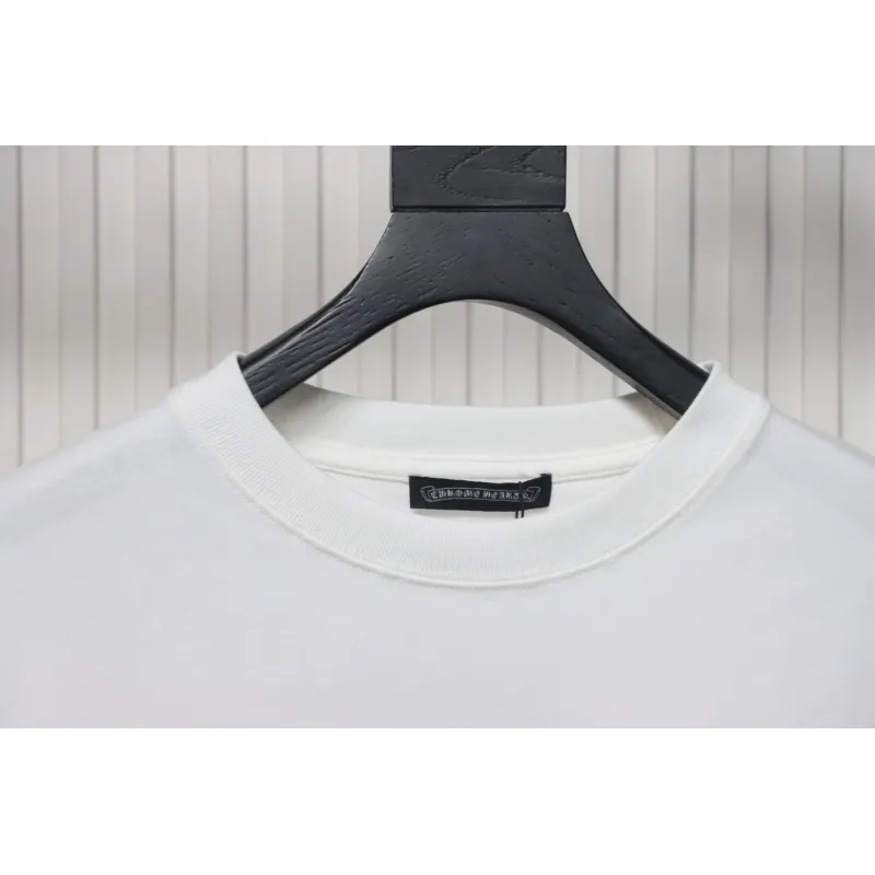 EM Sneakers Chrome Hearts 25ss Glitter Logo Print T-shirt White
