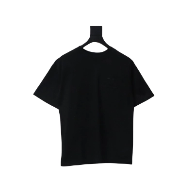 EM Sneakers Chrome Hearts 25ss Heavy Duty Back Overlap Cross Patch Embroidered T-shirt Black 02