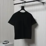 EM Sneakers Chrome Hearts 25ss Heavy Duty Back Overlap Cross Patch Embroidered T-shirt Black