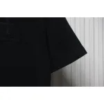EM Sneakers Chrome Hearts 25ss Heavy Duty Back Overlap Cross Patch Embroidered T-shirt Black