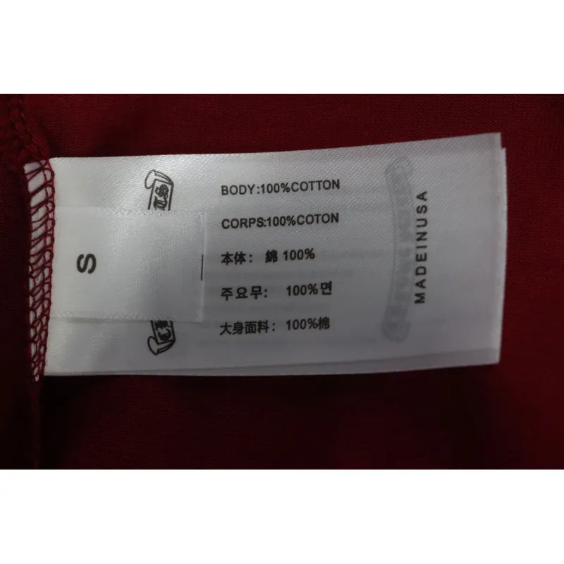 EM Sneakers Chrome Hearts 25ss Heavy Duty Back Overlap Cross Patch Embroidery Red