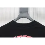 EM Sneakers Chrome Hearts 25ss Oil Painting Overlapping Horseshoe Logo T-shirt Black