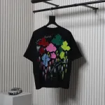 EM Sneakers Chrome Hearts 25ss Valentine's Day Patch Embroidered Graffiti T-shirt Black