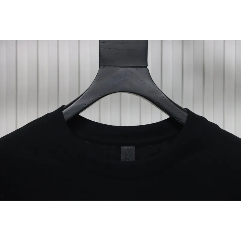 EM Sneakers Chrome Hearts CH Colorful Leather Cross T-shirt Black
