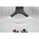 EM Sneakers Chrome Hearts CH Colorful Leather Cross T-shirt White