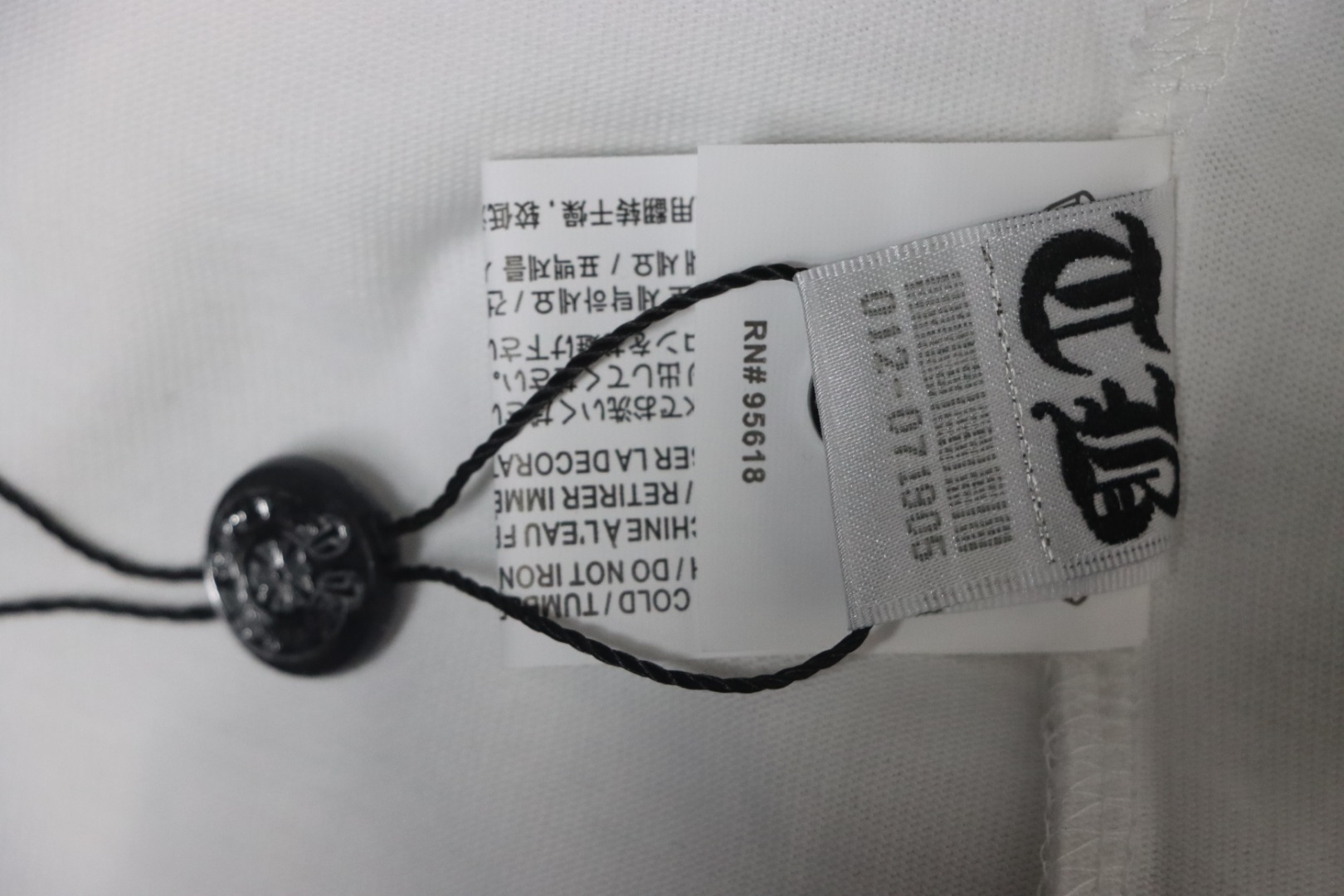 EM Sneakers Chrome Hearts CH Colorful Leather Cross T-shirt White