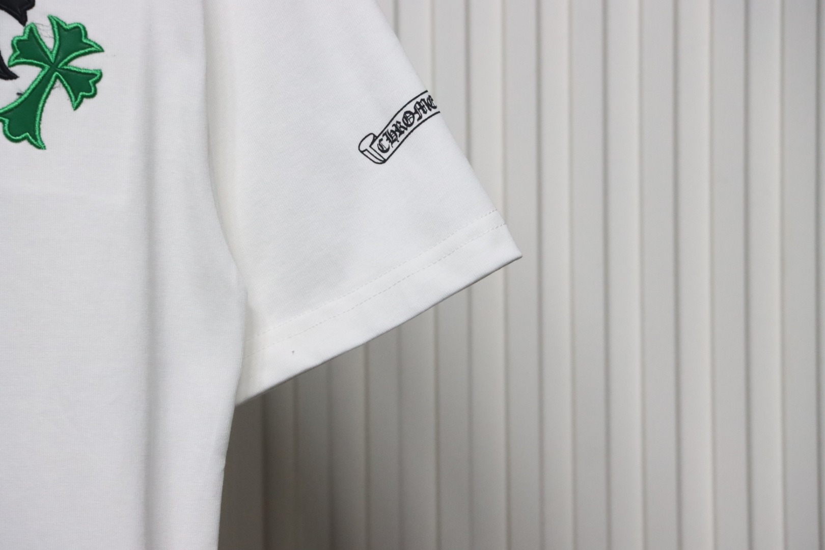 EM Sneakers Chrome Hearts CH Colorful Leather Cross T-shirt White