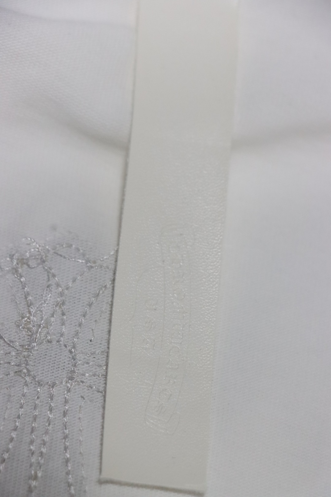 EM Sneakers Chrome Hearts CH Colorful Leather Label Cross T-shirt White