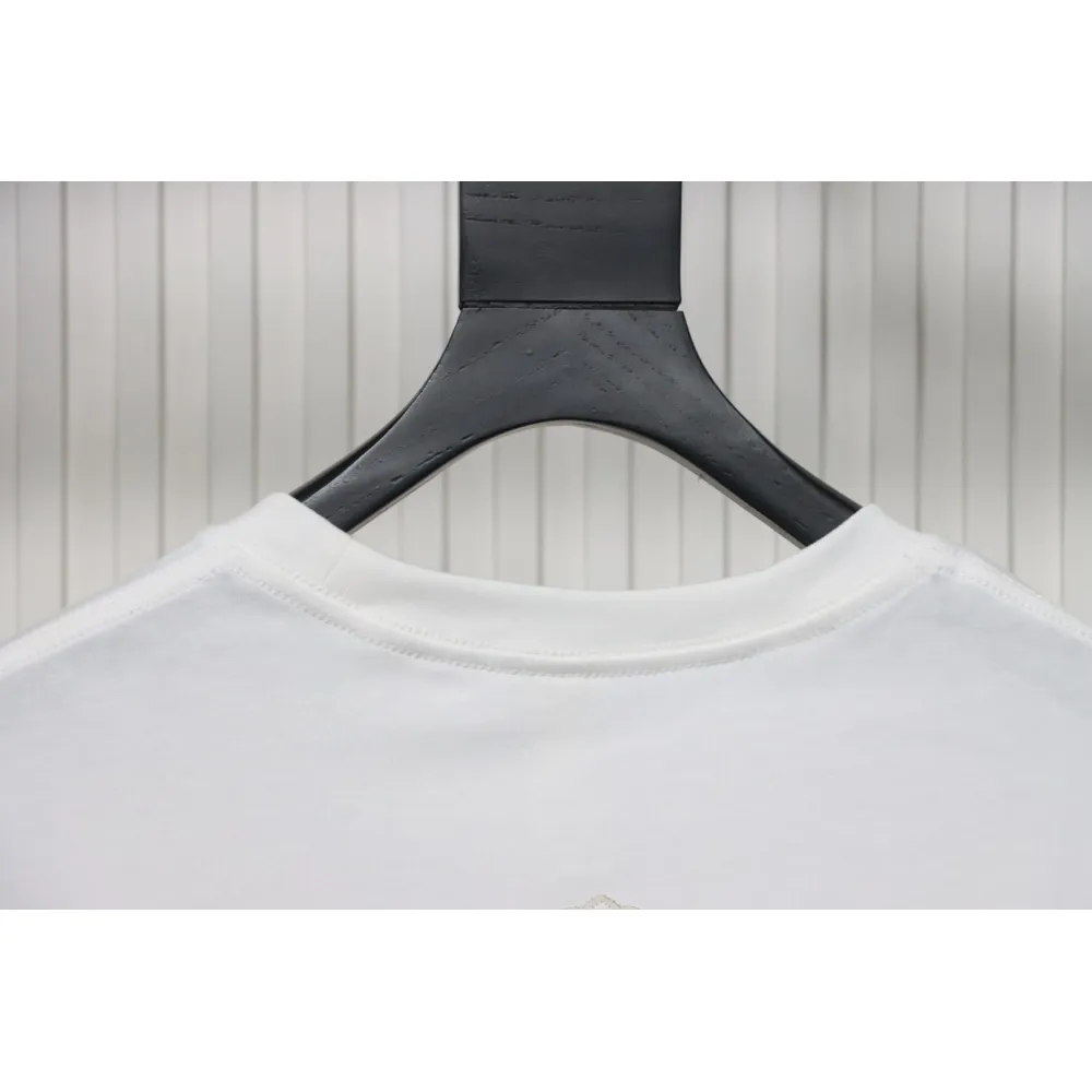 EM Sneakers Chrome Hearts CH Colorful Leather Label Cross T-shirt White