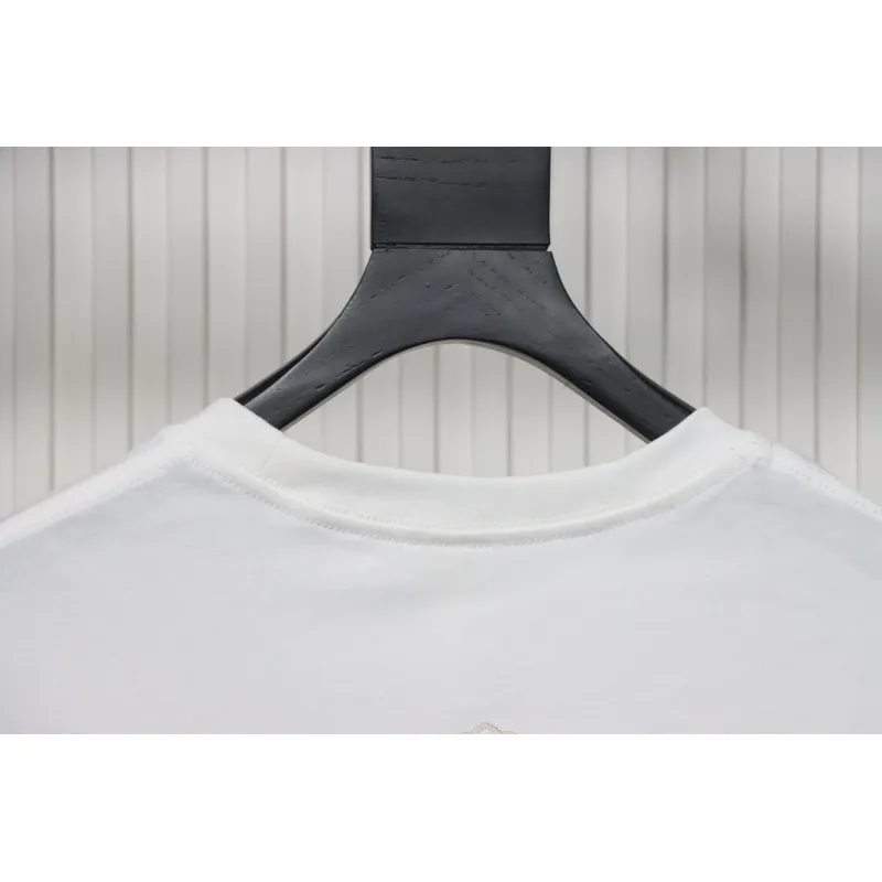 EM Sneakers Chrome Hearts CH Colorful Leather Label Cross T-shirt White