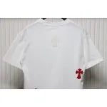 EM Sneakers Chrome Hearts CH Colorful Leather Label Cross T-shirt White