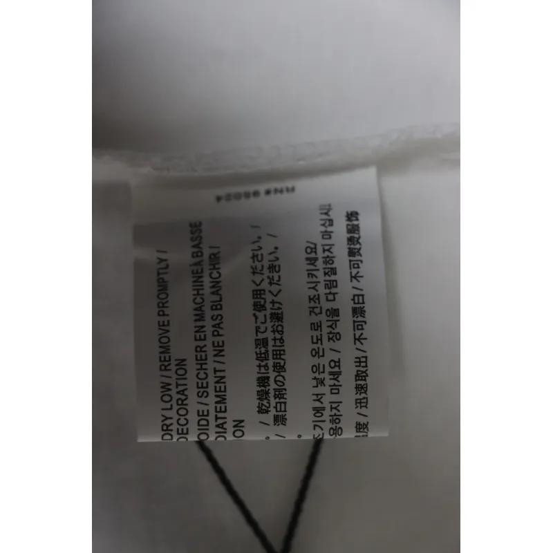 EM Sneakers Chrome Hearts CH Colorful Leather Label Cross T-shirt White