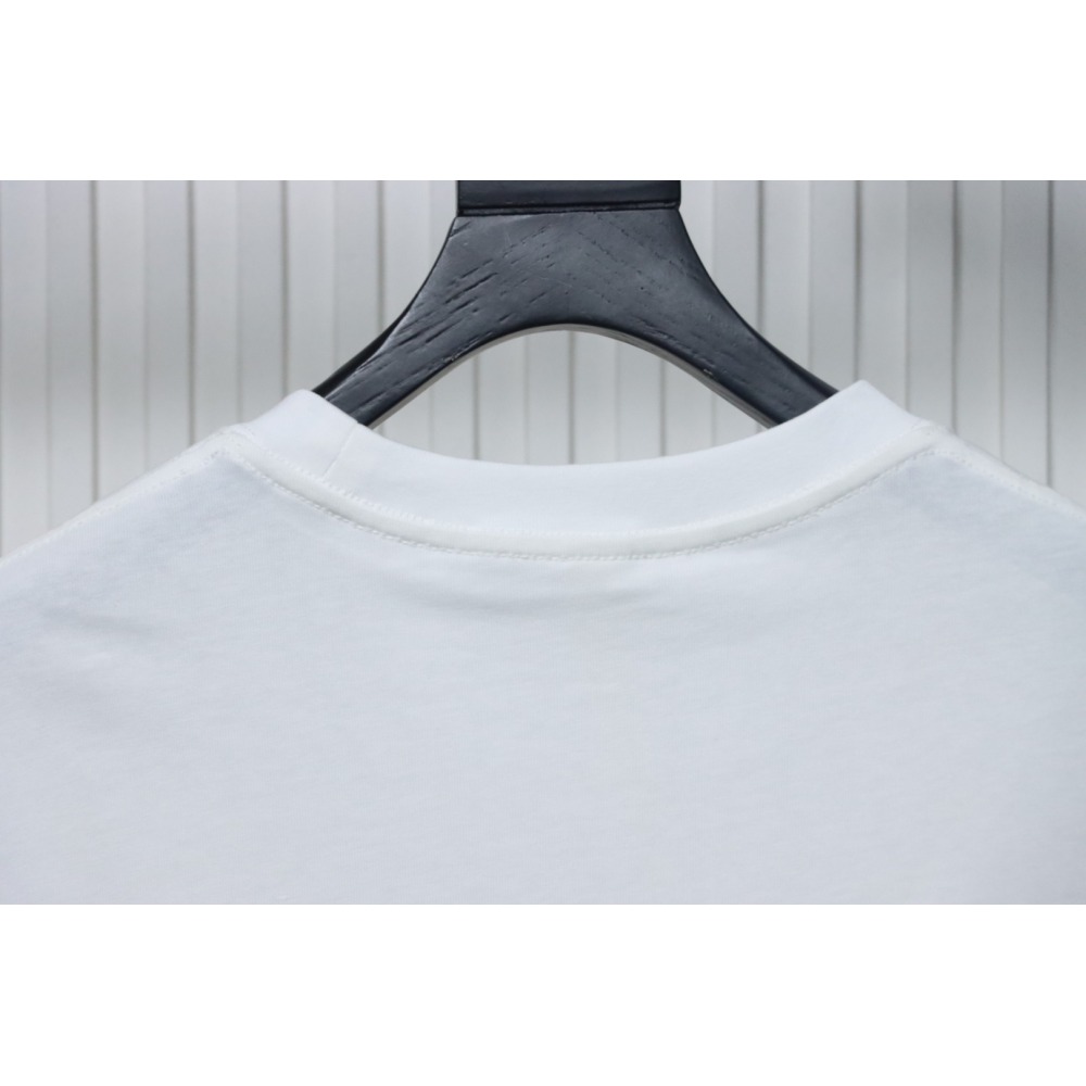 EM Sneakers Chrome Hearts CH Graffiti Cartoon T-shirt White