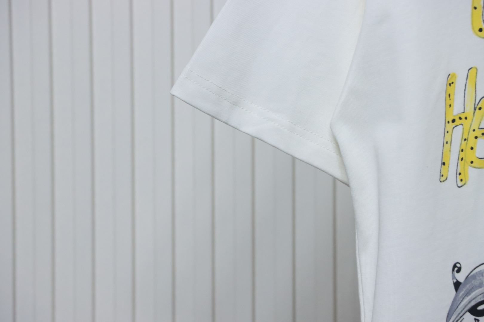 EM Sneakers Chrome Hearts CH Graffiti Cartoon T-shirt White